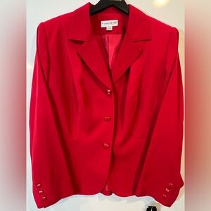 New vintage John Mayer red blazer original price $300